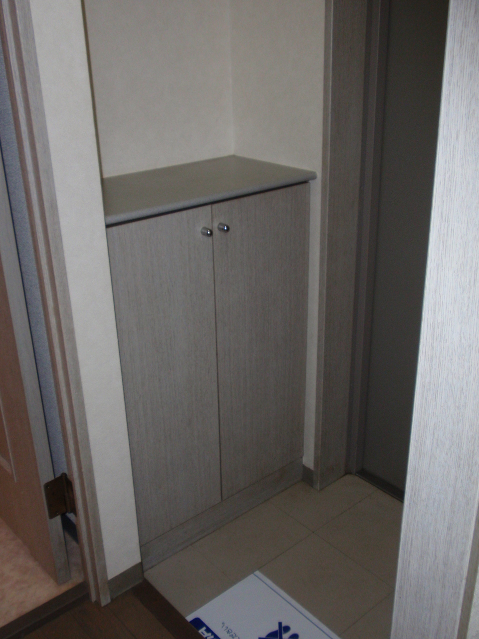 Entrance. Entrance storage