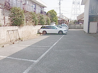 Parking lot. Parking lot