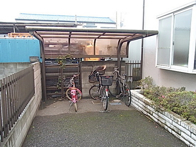 Other common areas. Covered parking lot