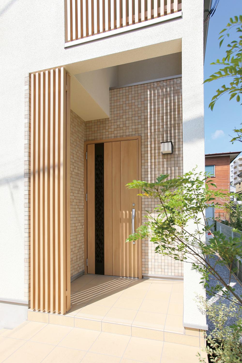 Building plan example (exterior photos). Exterior is also included in the standard specification of around of course your garden