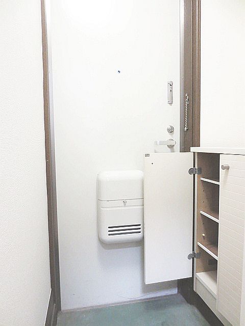 Entrance. Shoes with BOX