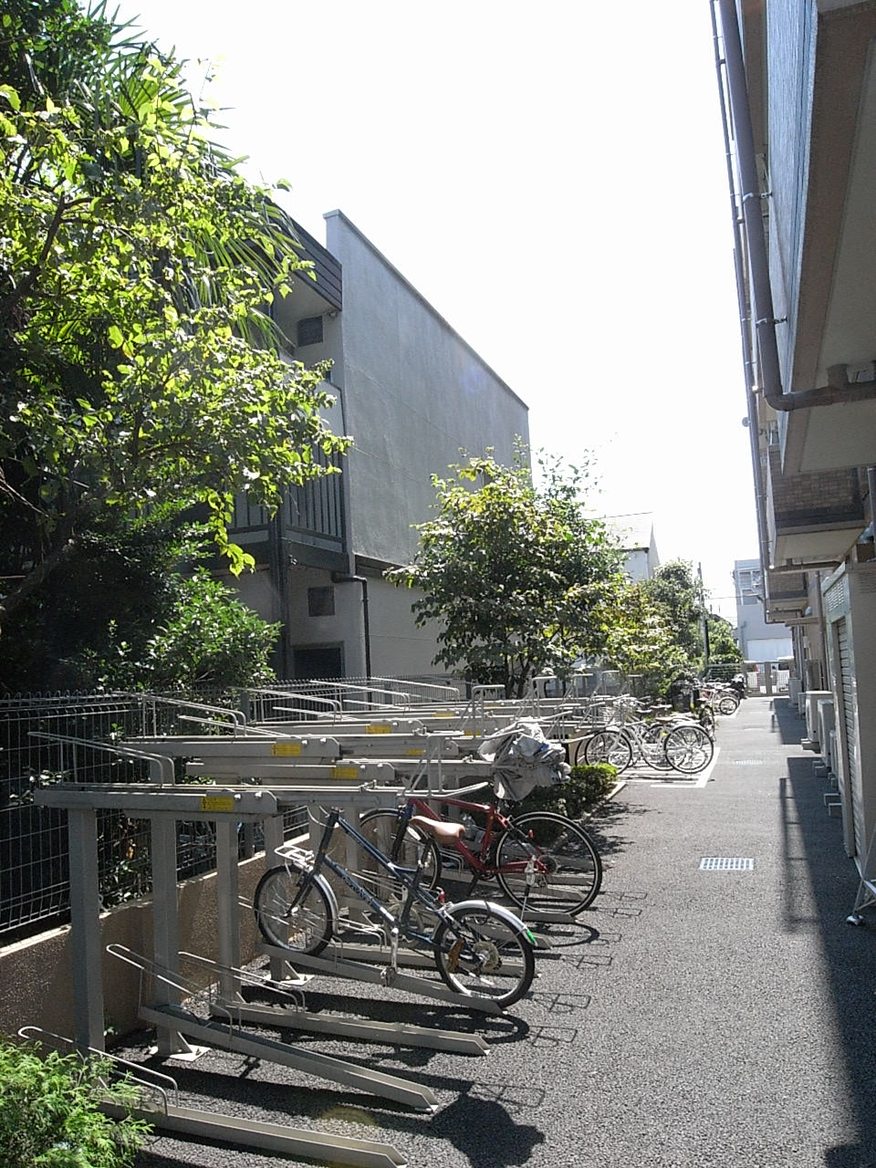 Other common areas. Place for storing bicycles
