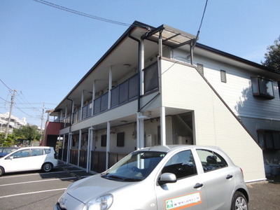 Building appearance. Day good