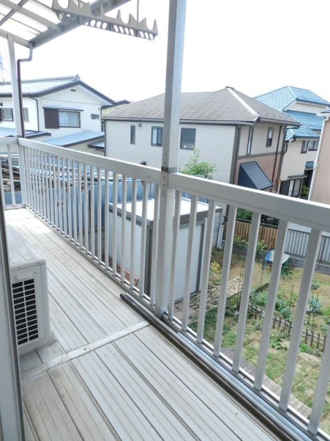 Balcony. Day is good