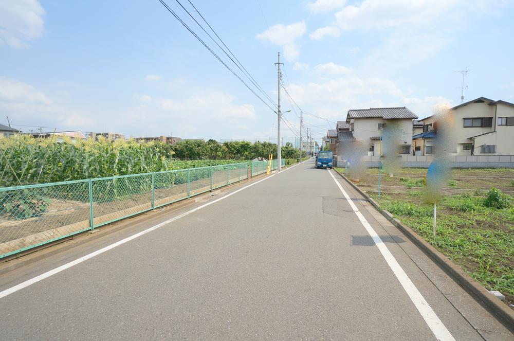 Local photos, including front road. View from the site (July 2013) Shooting