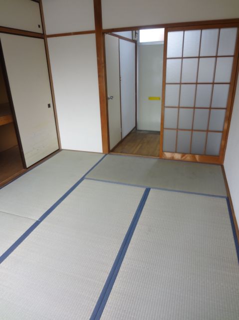 Living and room. Floor plan of the easy-to-use rooms at the 1K type