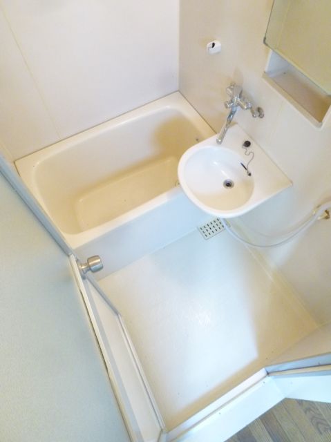 Bath. Bus toilet by. Beautiful bathroom around water.