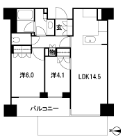 Floor: 2LDK, occupied area: 56.31 sq m, Price: 51,955,077 yen ・ 55,658,457 yen, now on sale
