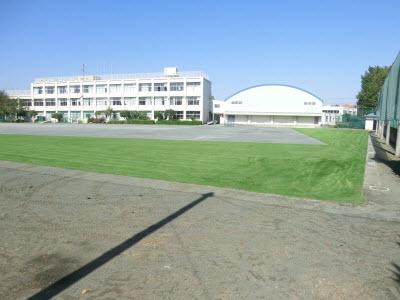 Junior high school. Musashimurayama 527m to stand third junior high school