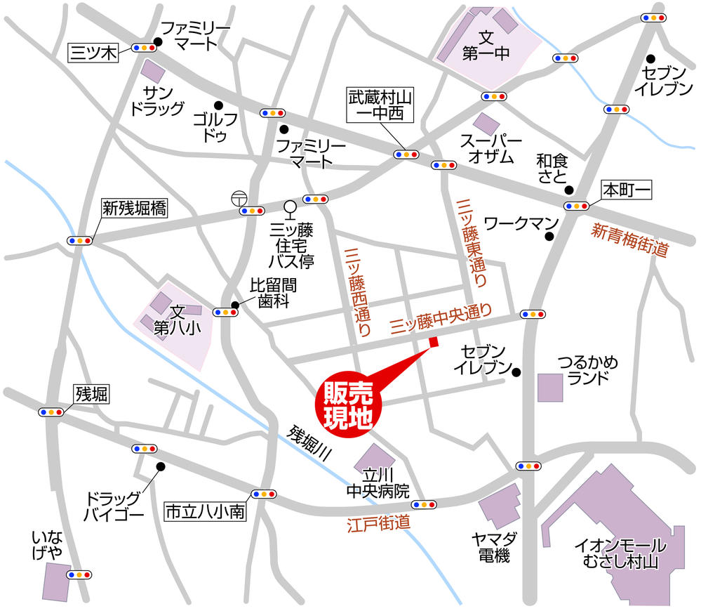 Local guide map. We look forward to your visit of the whole family.