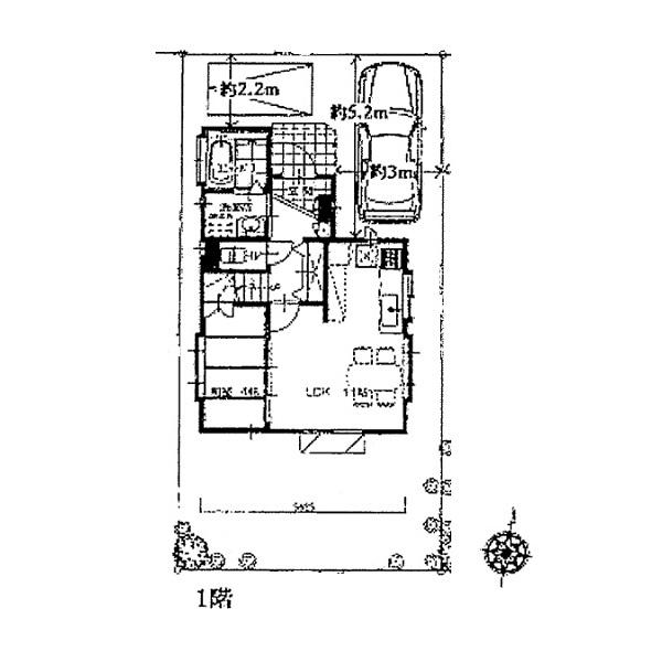 Compartment figure. 27,800,000 yen, 4LDK, Land area 104.41 sq m , Building area 80.99 sq m