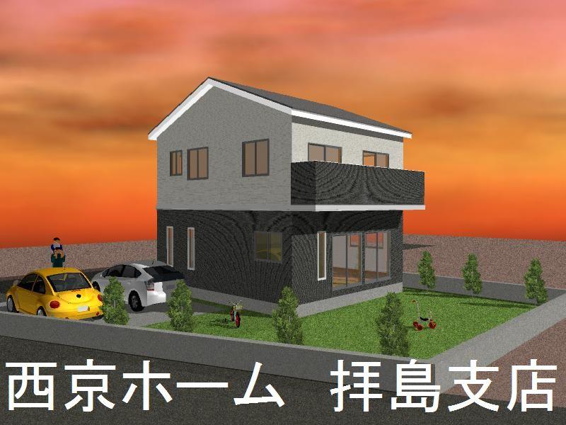 Building plan example (Perth ・ appearance). Building plan example