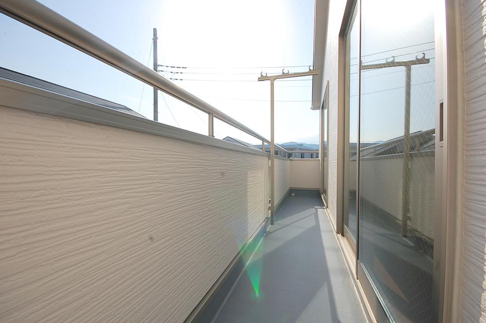 Balcony. Example of construction