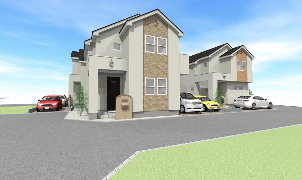 Building plan example (Perth ・ appearance). Building plan example