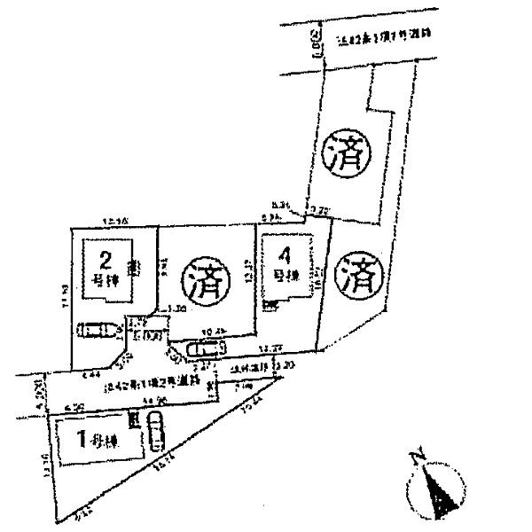 Compartment figure. 24,800,000 yen, 4LDK, Land area 147.08 sq m , Building area 84.63 sq m