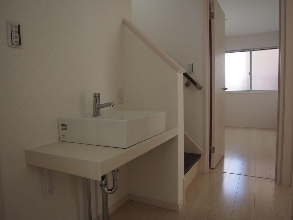 Other introspection. With hand washing stations on the first floor