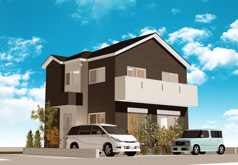 Building plan example (Perth ・ appearance). Building plan example (No. 2 place) building price 12.6 million yen, Building area 28 square meters