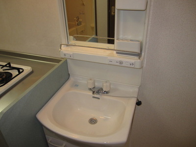 Washroom. Convenient wash basin