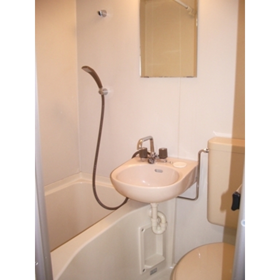 Bath. Water around is beautiful