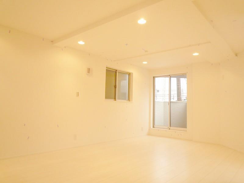 Living. The room was also completed