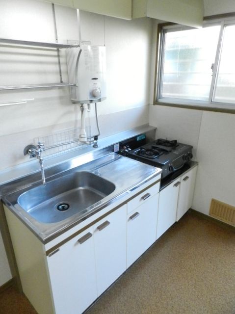 Kitchen. Gas stove is correspondence of the kitchen