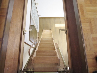 View. Loft of stairs (view from the loft)