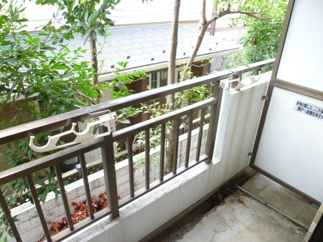 Balcony. Also dry well laundry with a veranda