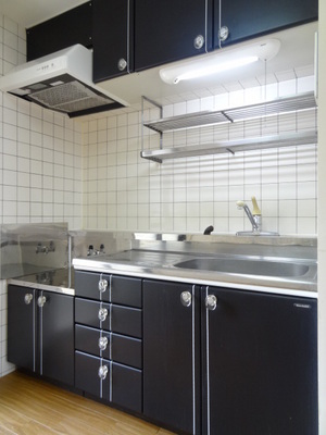 Kitchen. Storage-rich kitchen space.