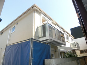 Building appearance. A quiet residential area Under construction photo (H26.2.21 shooting)
