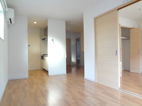 Living and room. living There is also a window on the side