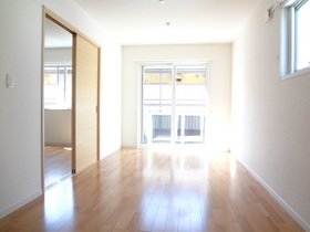 Living and room. Corner room two-sided lighting ☆