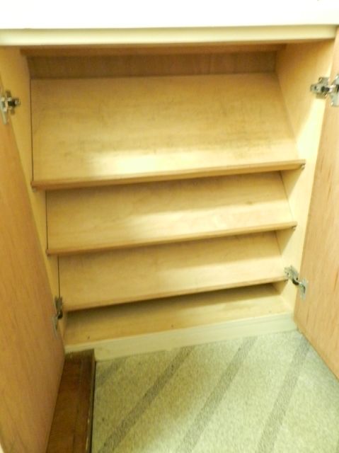 Other Equipment. Safe storage of shoes with a shoebox