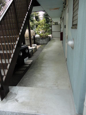 Entrance. Common areas