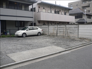 Parking lot. Monthly parking