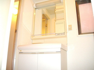 Washroom. Independent wash basin