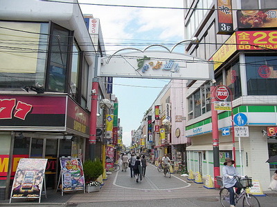 Shopping centre. 110m to skip shopping street (shopping center)