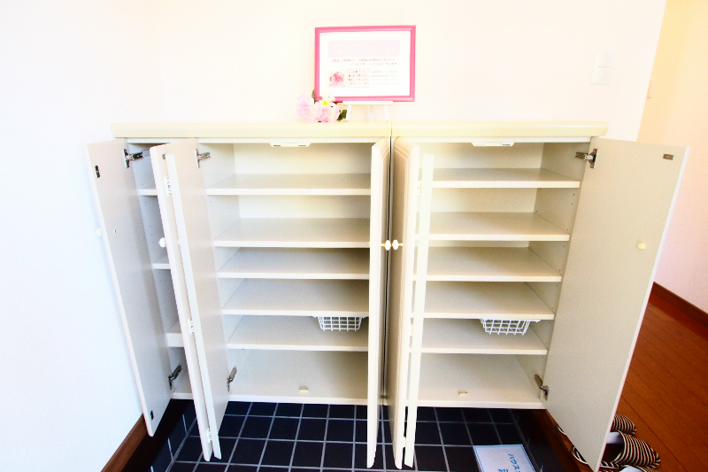 Entrance. Organized in the cupboard