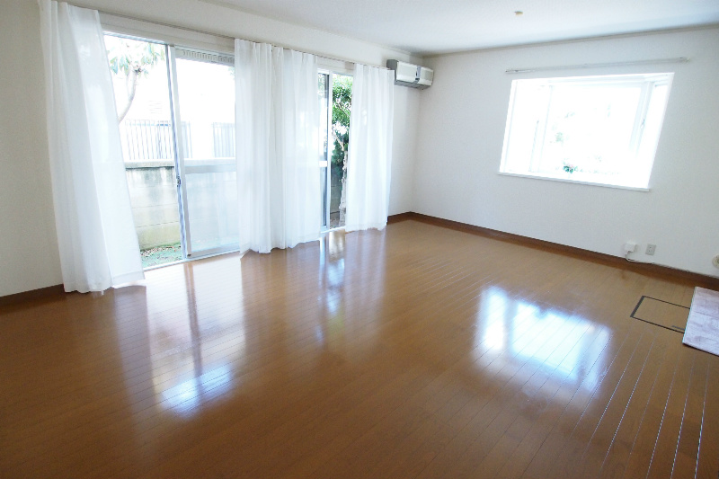 Living and room. The sun-drenched south-facing LD