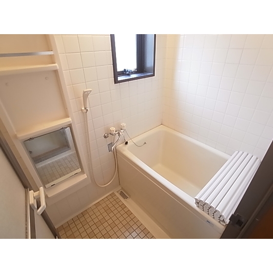 Bath. Bathroom with a small window