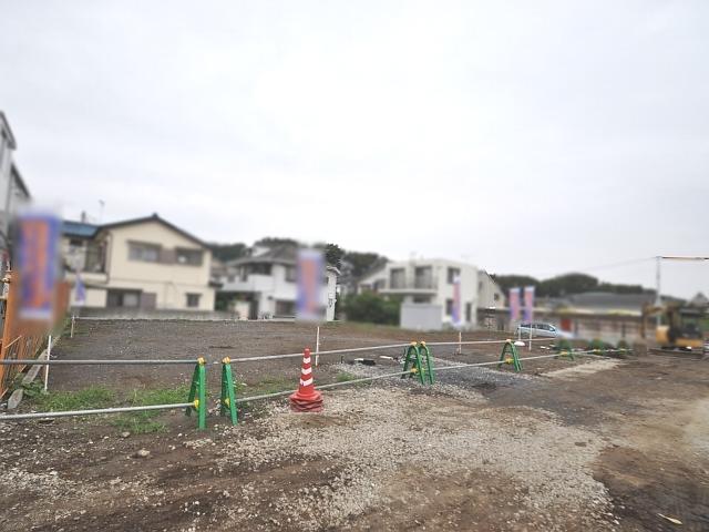 Local land photo. Musashino border 1-chome, site landscape Vacant lot