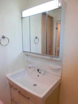 Washroom. Independent wash basin