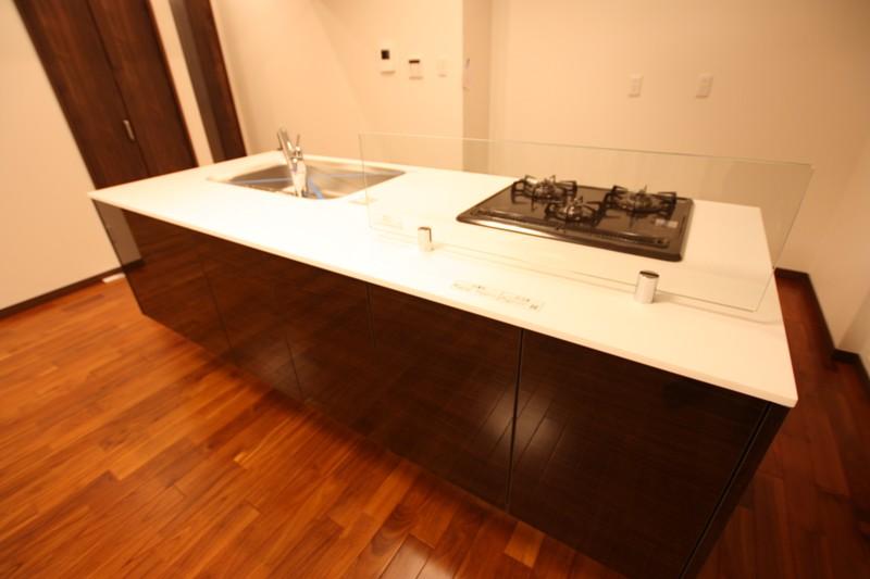 Kitchen. Dishwasher with a system Kitchen