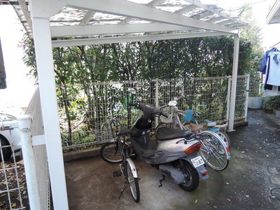 Other common areas. Covered parking lot