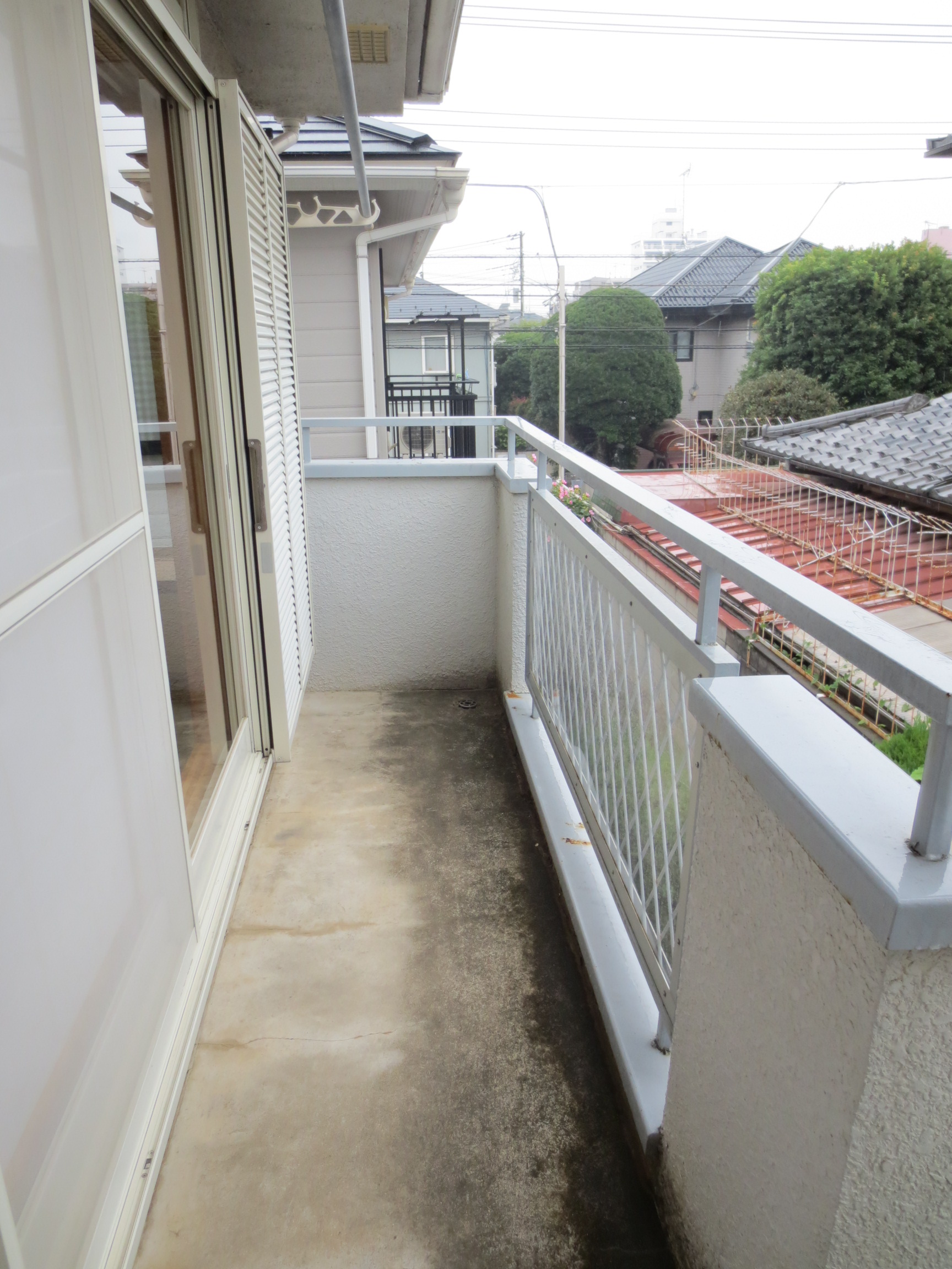 Balcony. Facing south Sunny