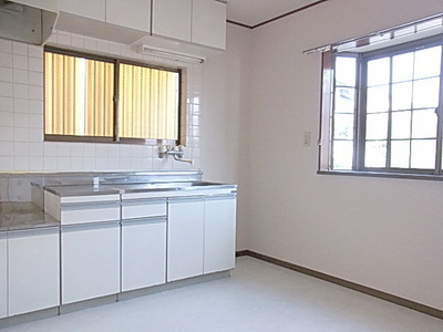 Other room space. Kitchen space of two-sided lighting