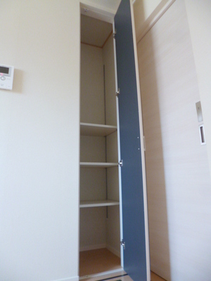 Receipt. Convenient storage space in the kitchen aside