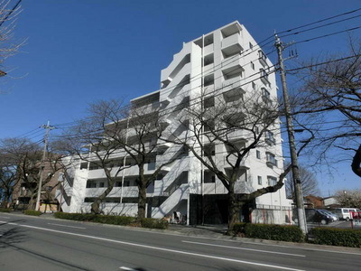 Building appearance. Sale rental apartments