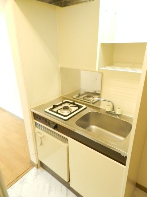 Kitchen. With gas stove