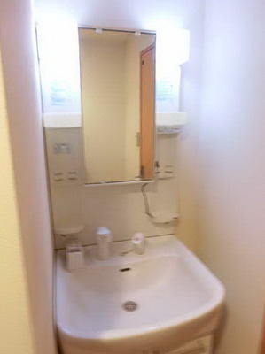 Washroom. Independent wash basin