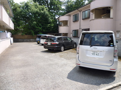 Parking lot. On-site parking